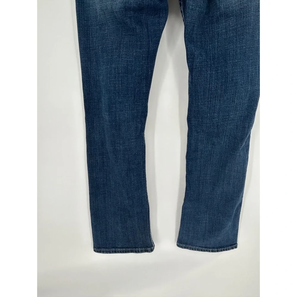 BKE Men's Aiden Dark Wash Bootcut Jeans In Size 30 X 30- Classic Denim